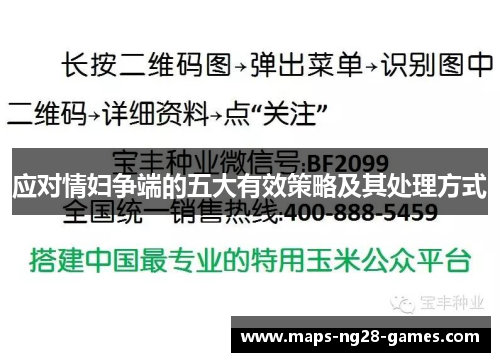 应对情妇争端的五大有效策略及其处理方式